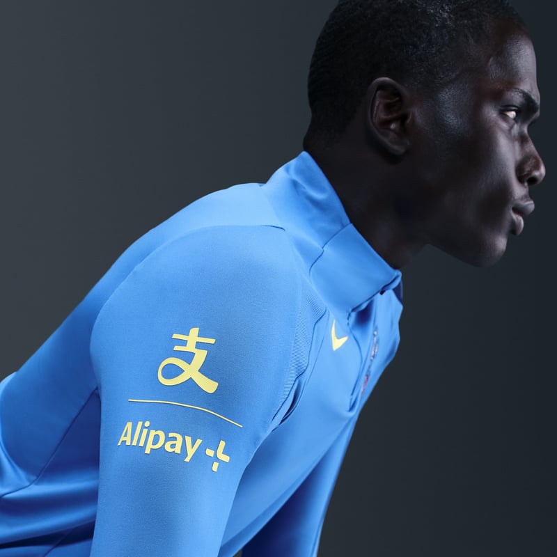 Nike Tottenham Hotspur Strike Third Dri-FIT Total 90 Knit Drill T-Shirt "Pacific Blue & Dynamic Yellow" | Men | SportStyle | 07 | SPORTSHOWROOM