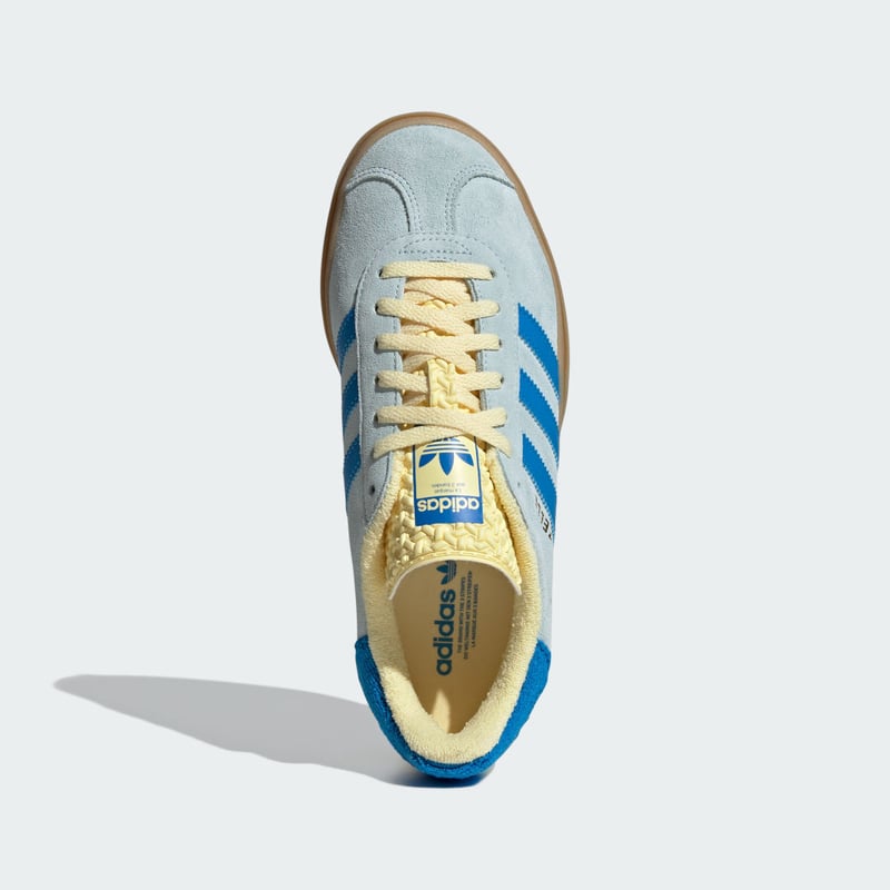 adidas Gazelle Bold Almost Blue Almost Yellow IE0430 SPORTSHOWROOM