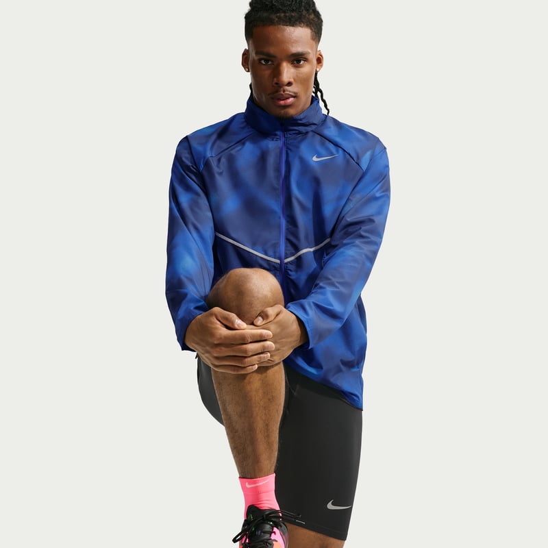 Chaqueta Nike Miler Repel UV "Midnight Navy" | Hombre | Correr | 03 | SPORTSHOWROOM