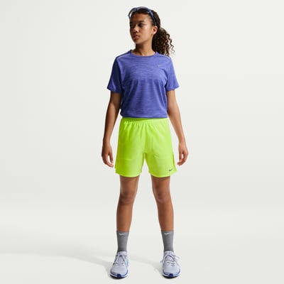 Nike Stride Dri-FIT Shorts "Volt Ice" | Kinder | Laufen | 01 | SPORTSHOWROOM