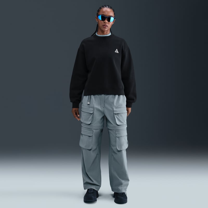 Nike ACG 'Tuff Fleece' Women's Therma-FIT Crew-Neck Sweatshirt "Black" | Kvinnor | | 04 | SPORTSHOWROOM