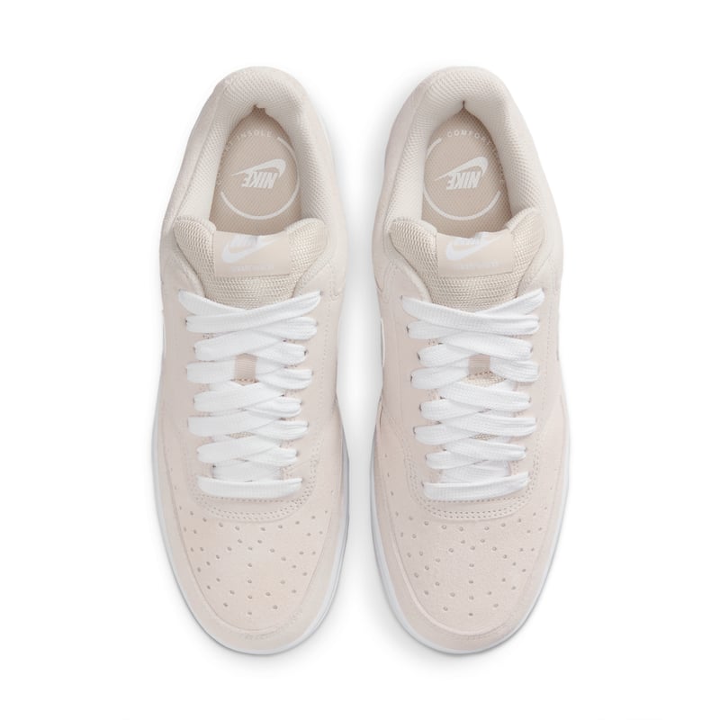 Nike Court Vision Low FL sneakers "Light Orewood Brown & White" | Heren | Sportstyle | 04 | SPORTSHOWROOM