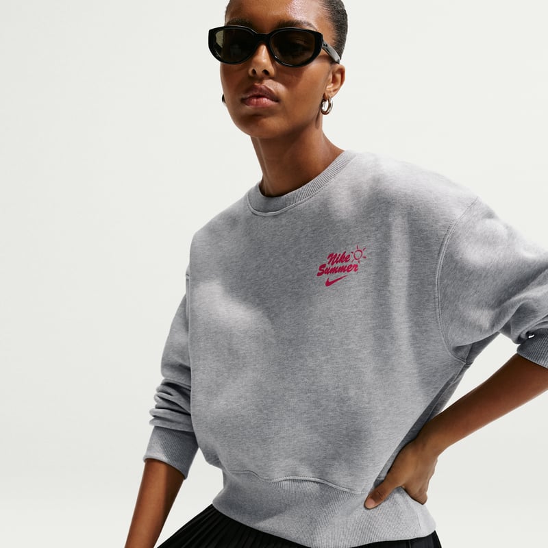Nike Phoenix Fleece Oversized Crew IU9085-063 03