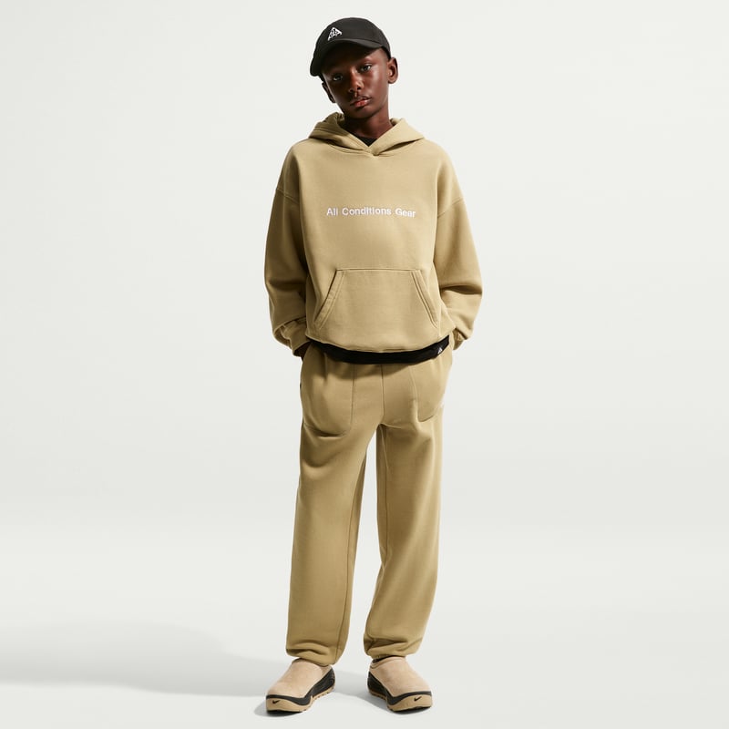 Nike ACG Chippie Fleece Hettegenser "Parachute Beige" | Barn | | 04 | SPORTSHOWROOM