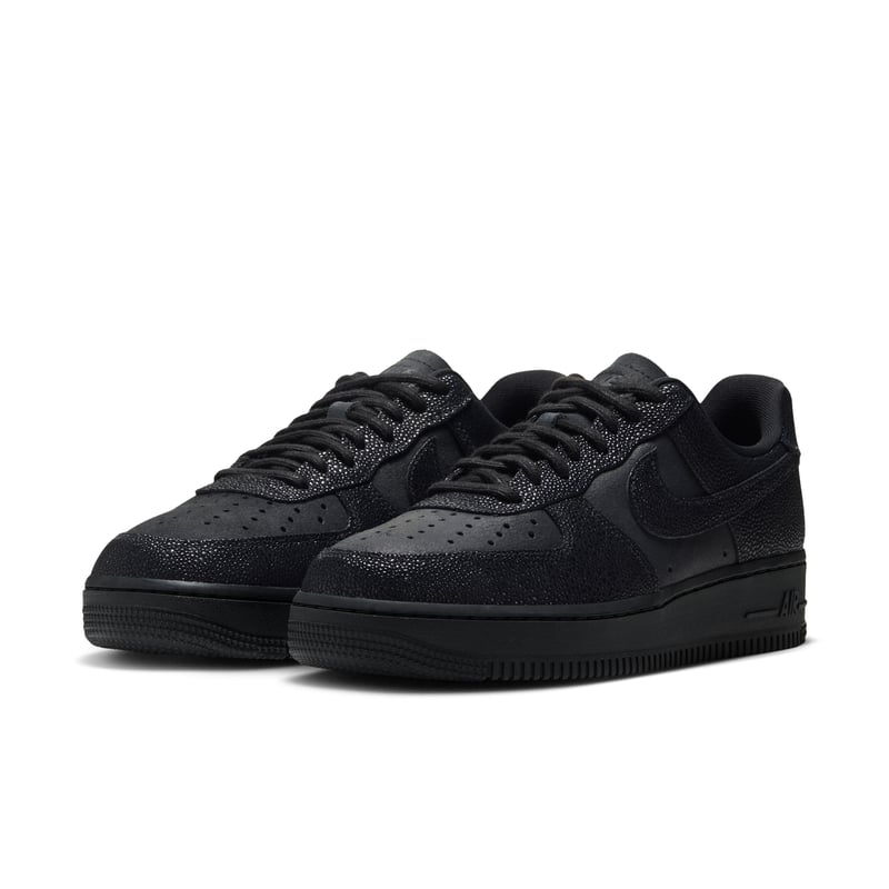 Nike Air Force 1 '07 SE Shagreen Sneaker "Black & Anthracite" | Damen | Sportstyle | 05 | SPORTSHOWROOM