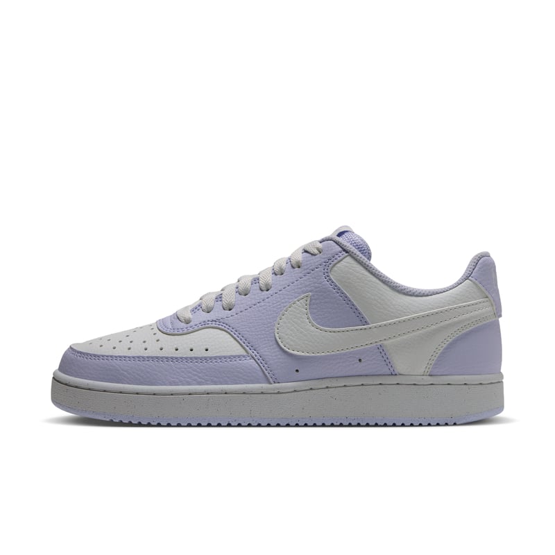 Nike Court Vision Low Next Nature sneakers "Palest Purple & Off White" | Dames | Sportstyle | 01 | SPORTSHOWROOM