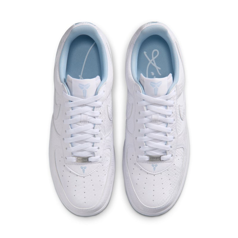 Nike Kobe Air Force 1 Low Sneaker "White & Armory Blue" | Herren | Sportstyle | 04 | SPORTSHOWROOM