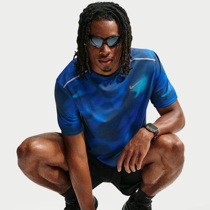 Camiseta Nike Miler Dri-FIT "Midnight Navy" | Hombre | Correr | 03 | SPORTSHOWROOM