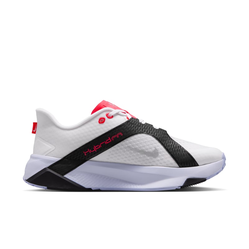 Nike Hybrid RN training shoes "White & Laser Crimson" | Men | Training | 03 | SPORTSHOWROOM
