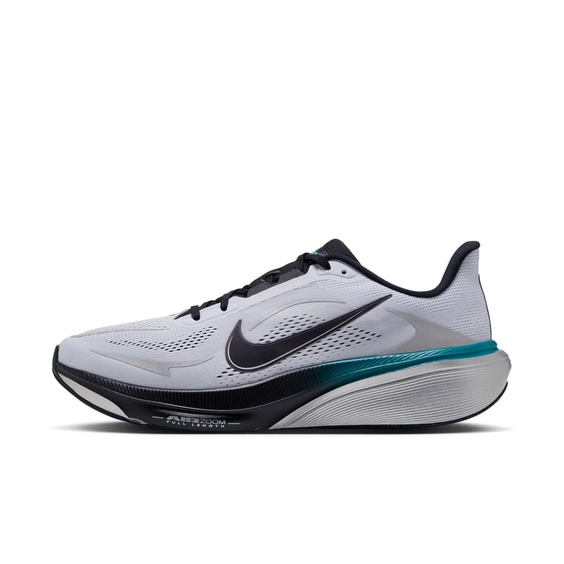 Nike Pegasus 42 hardloopschoenen "Football Grey & Bright Spruce" | Heren | Hardlopen | 01 | SPORTSHOWROOM