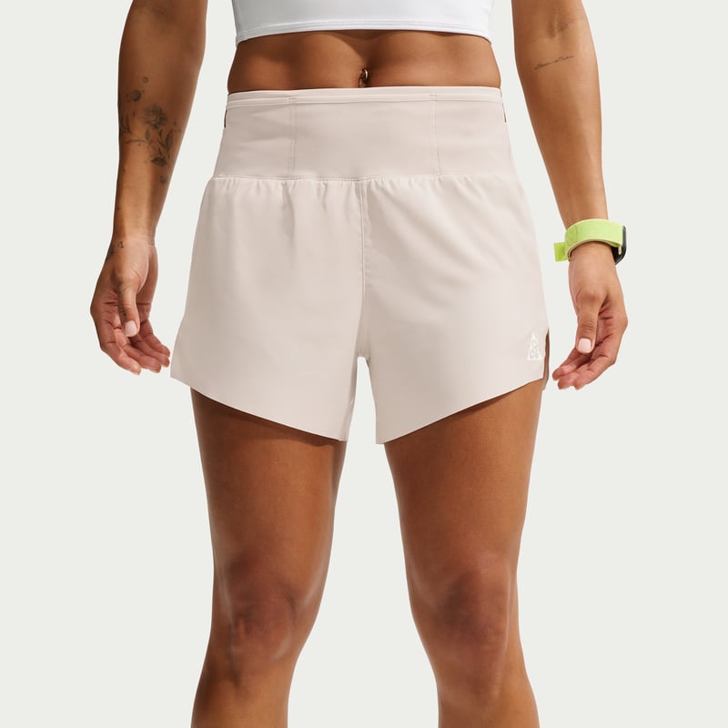Nike ACG Dri-FIT Mid-Rise Brief-Lined Shorts "Light Orewood Brown & Light British Tan" | Women | Outdoor | 02 | SPORTSHOWROOM