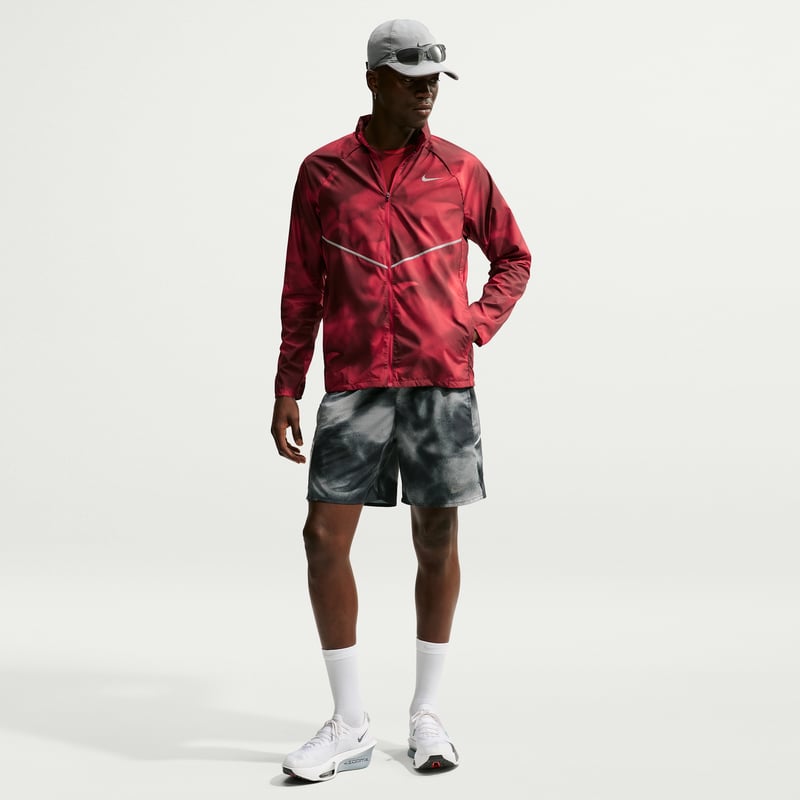 Chaqueta Nike Miler Repel UV "Light Crimson" | Hombre | Correr | 04 | SPORTSHOWROOM