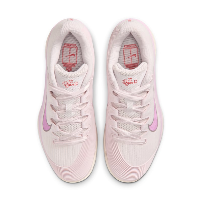 Scarpe da tennis Nike Vapor 12 Premium Clay "Pearl Pink & Light Magenta" | Donna | Tennis | 04 | SPORTSHOWROOM