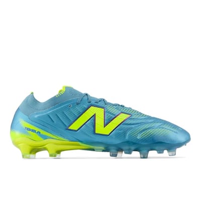Scarpe da calcio New Balance Tekela Elite Low Laced FG v5 "Metallic Blue & Alkaline Green" | Uomo & Donna | Calcio | 00 | SPORTSHOWROOM