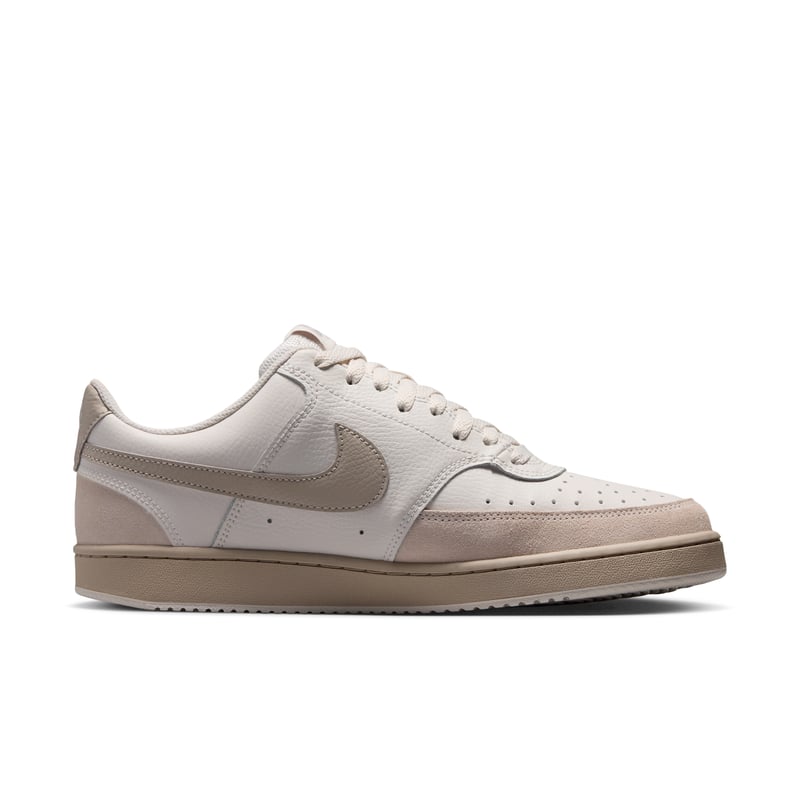Nike Court Vision Low Suede sneakers "Phantom & Cream II" | Heren | Sportstyle | 03 | SPORTSHOWROOM