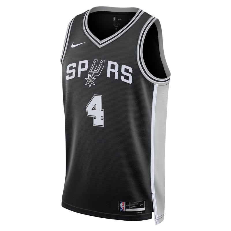 Nike San Antonio Spurs Icon Edition Dri-FIT NBA Swingman De'Aaron Fox DN2022-022 01