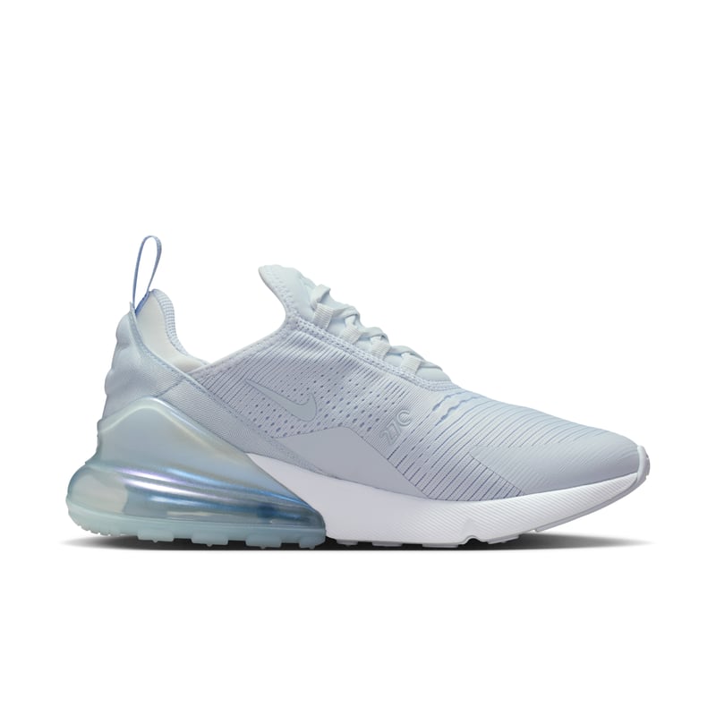 Nike Air Max 270 sneakerek "Football Grey & Hydrogen Blue" | Női | Sportstyle | 03 | SPORTSHOWROOM