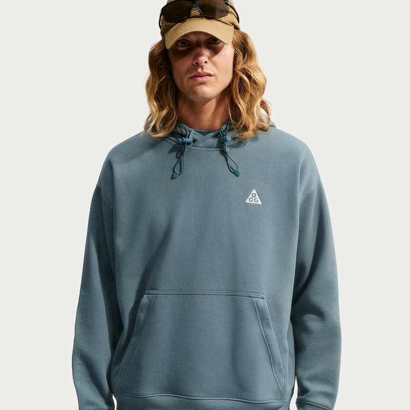 Nike ACG "Tuff Fleece" Pullover Huvtroja "Mineral Slate" | Män | | 01 | SPORTSHOWROOM
