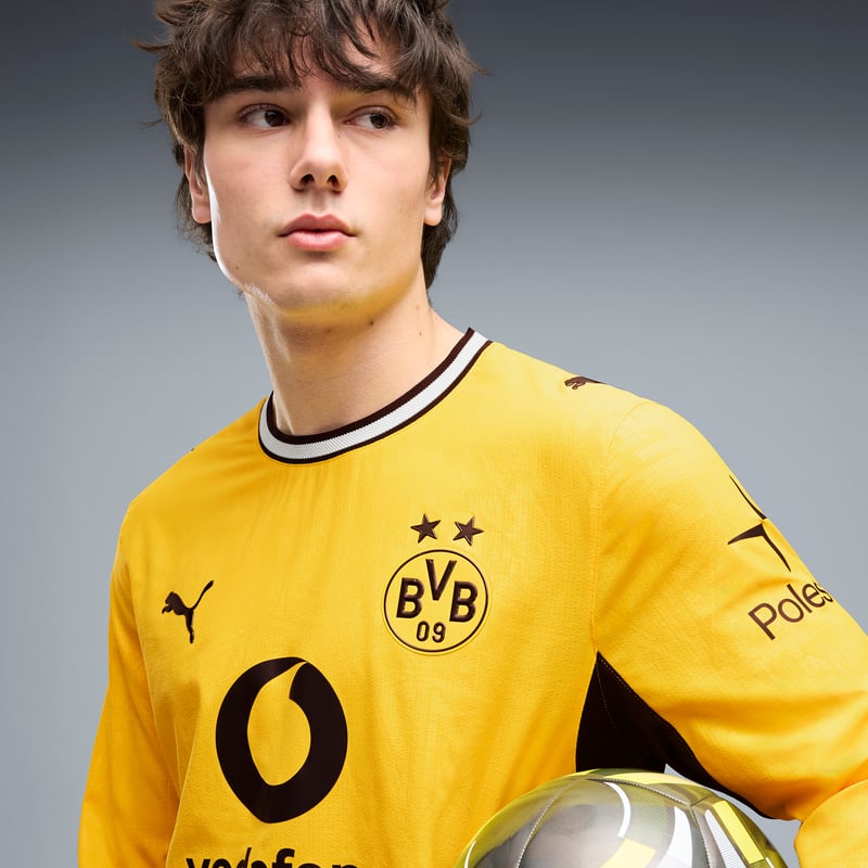 PUMA Borussia Dortmund 2026/27 Home Authentic Long Sleeve 787750-01 02