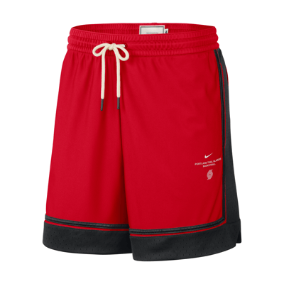 Nike Portland Trail Blazers Standard Issue 6" Shorts "University Red & Sail" | Heren | Sportstyle | 01 | SPORTSHOWROOM