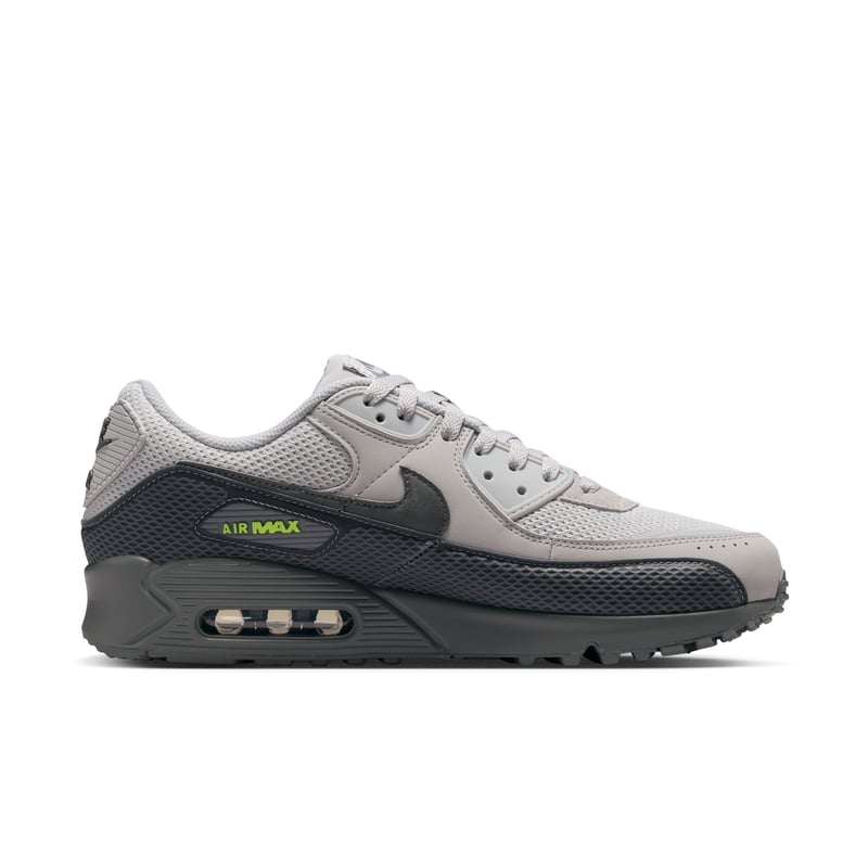 Superge Nike Air Max 90 Premium "Iron Grey & Volt" | Moški | Sportstyle | 03 | SPORTSHOWROOM