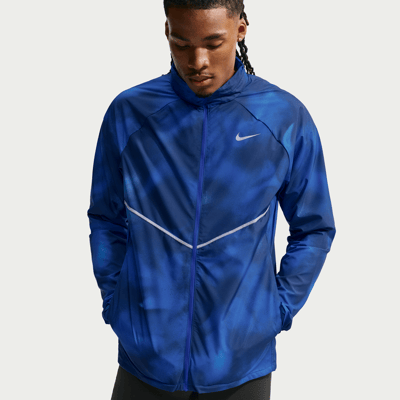 Nike Miler Repel UV Jacke "Midnight Navy" | Herren | Laufen | 01 | SPORTSHOWROOM