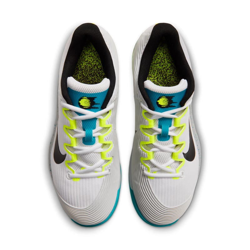 Nike Vapor 12 tennis runners "White & Volt" | Women | Tennis | 04 | SPORTSHOWROOM