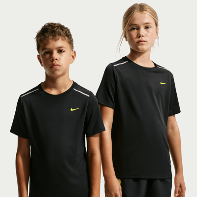 Maglia Nike Miler Dri-FIT "Black & Lemon Venom" | Bambini | | 01 | SPORTSHOWROOM