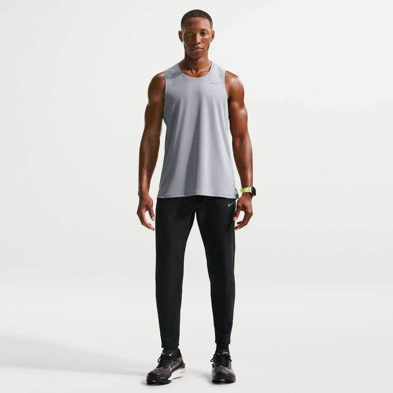 Nike Miler Dri-FIT Tanktop "Grey Fog & Particle Grey" | Heren | Hardlopen | 04 | SPORTSHOWROOM