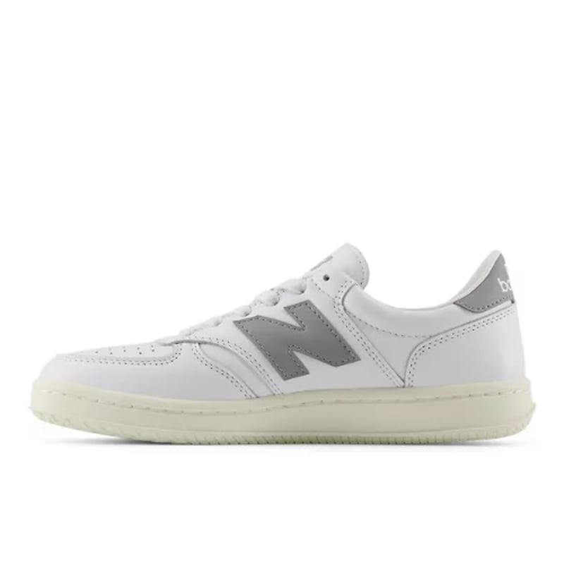 Sneakersy New Balance T500 "White & Slate Grey" | Kobiety & Mezczyzni | Sportstyle | 01 | SPORTSHOWROOM