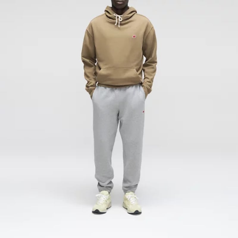 New Balance Made in USA Core Kapucnis pulover "Raw Leather" | Férfi | | 00 | SPORTSHOWROOM