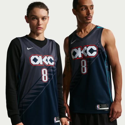 Nike Oklahoma City Thunder City Edition NBA Swingman Jalen Williams HM5990-439 01