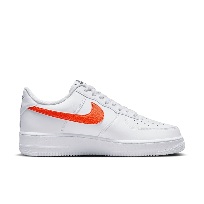 Nike Air Force 1 '07 (Spray Paint Swoosh Safety Orange/ White/ University  Gold/ Black/ Safety Orange