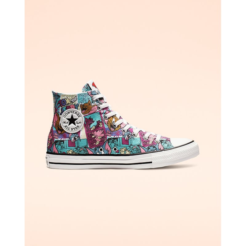 Converse Chuck Taylor All Star High x Tom & Jerry 165735C 01
