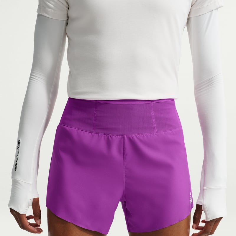 Nike ACG Dri-FIT 4" Brief-Lined Shorts "Bold Berry & Monarch" | Women | Outdoor | 02 | SPORTSHOWROOM