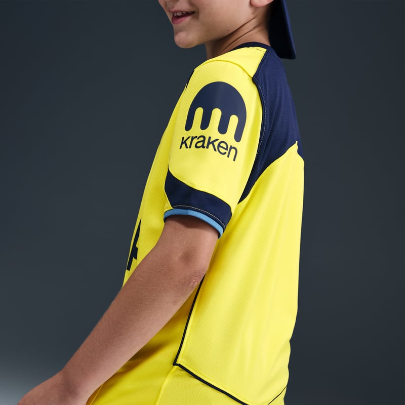 Nike Tottenham Hotspur 2025/26 Stadium Third Dri-FIT Total 90 Replica Shirt "Dynamic Yellow & Blue Void" | Kinderen | Voetbal | 02 | SPORTSHOWROOM