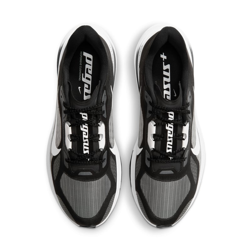 Chaussures de running Nike Pegasus Plus 2 "Black & Smoke Grey" | Homme | Course à pied | 04 | SPORTSHOWROOM