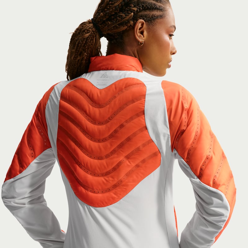 Nike ACG 'Lava Loft' Therma-FIT Jacket "Safety Orange & Light Orewood Brown" | Women | Outdoor | 03 | SPORTSHOWROOM
