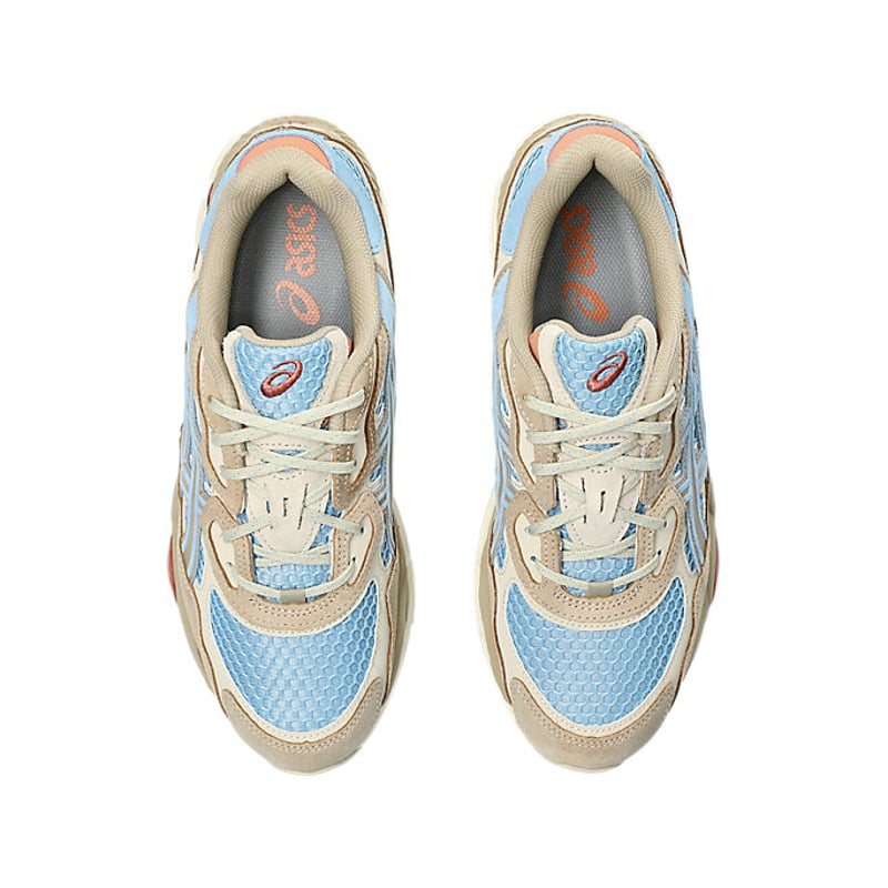 ASICS【GEL-NYC】 Harbor Blue / Wood Crepe Asics Gel NYC Harbor Blue-Wood Crepe Review& on foot - YouTube
