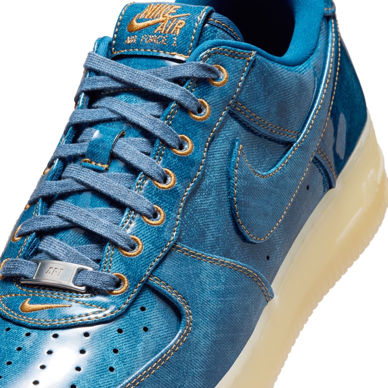 Nike Air Force 1 Retro sneakers "Patent Denim" | Heren | Sportstyle | 06 | SPORTSHOWROOM