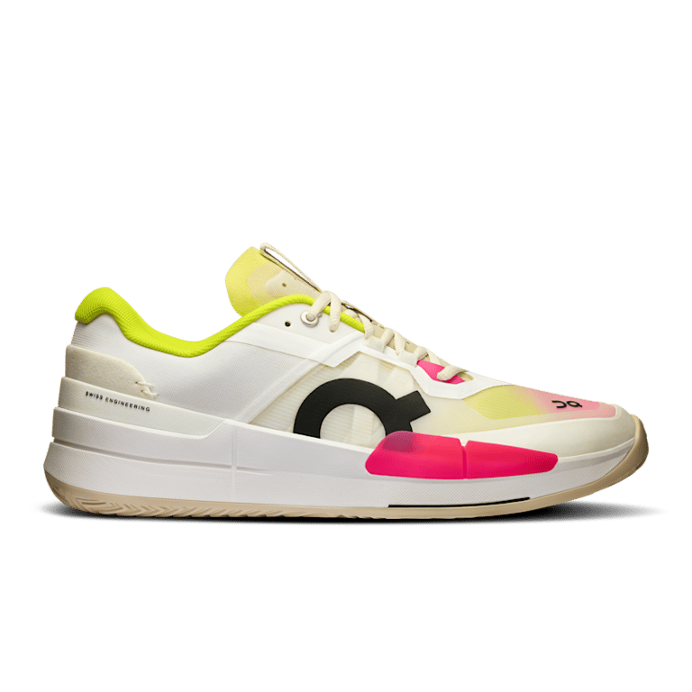 On THE ROGER Pro 2 tennissko "White & Lime" | Herre | Tennis | 01 | SPORTSHOWROOM