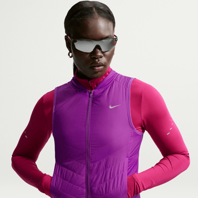 Haut Nike Tempo Repel Warm "Bold Berry" | Femme | Course à pied | 01 | SPORTSHOWROOM