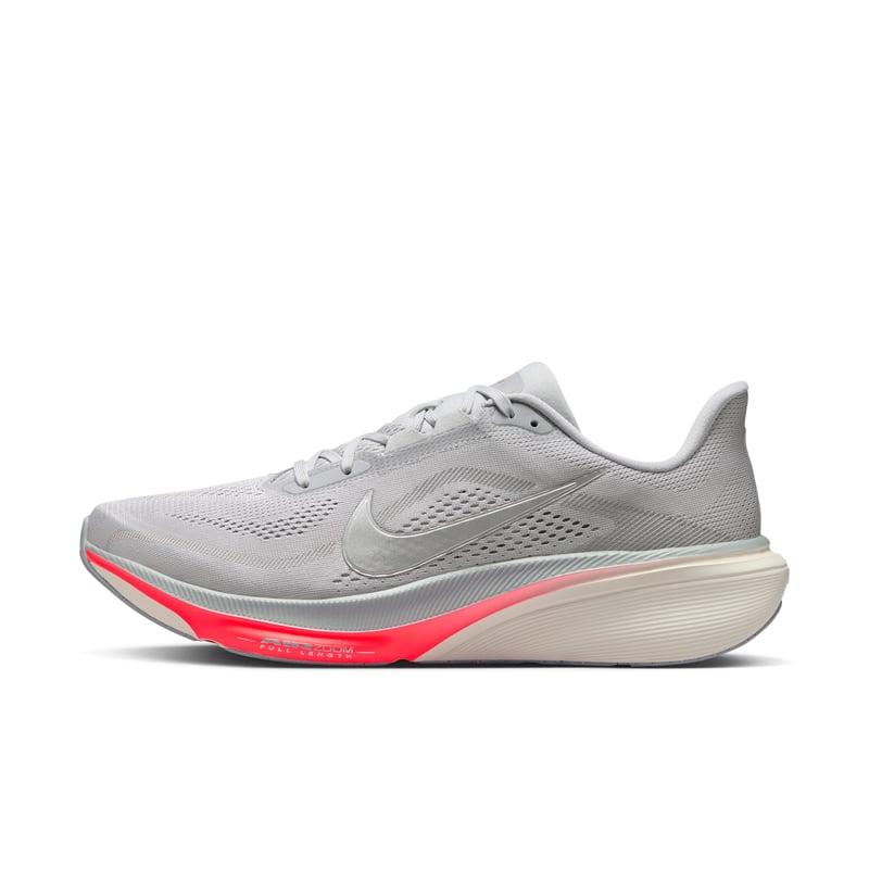 Nike Pegasus 42 running shoes "Wolf Grey & Flash Crimson" | Men | Running | 01 | SPORTSHOWROOM
