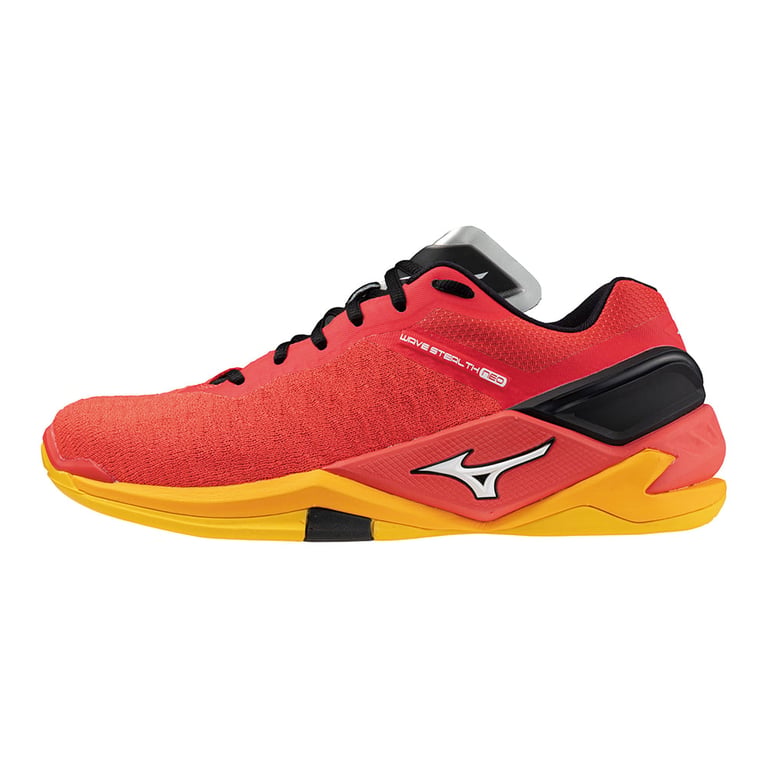 Обувки Mizuno Wave Stealth Neo "Radiant Red & White" | Жени & Мъже | Хандбал | 01 | SPORTSHOWROOM