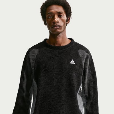 Top Nike ACG 'Wolf Lichen' Crew-Neck "Black & Anthracite" | Мъже | | 01 | SPORTSHOWROOM