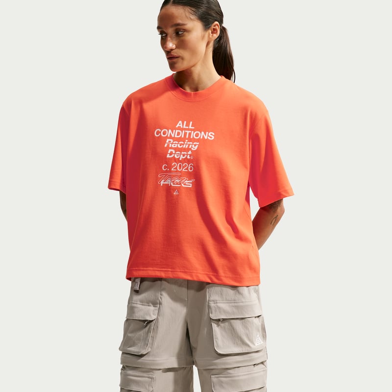 Nike ACG Dri-FIT Shirt "Safety Orange" | Women | | 01 | SPORTSHOWROOM