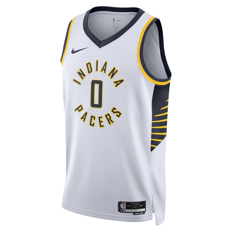 Nike Indiana Pacers Association Edition Dri-FIT NBA Swingman Tyrese Haliburton DN2079-103 01