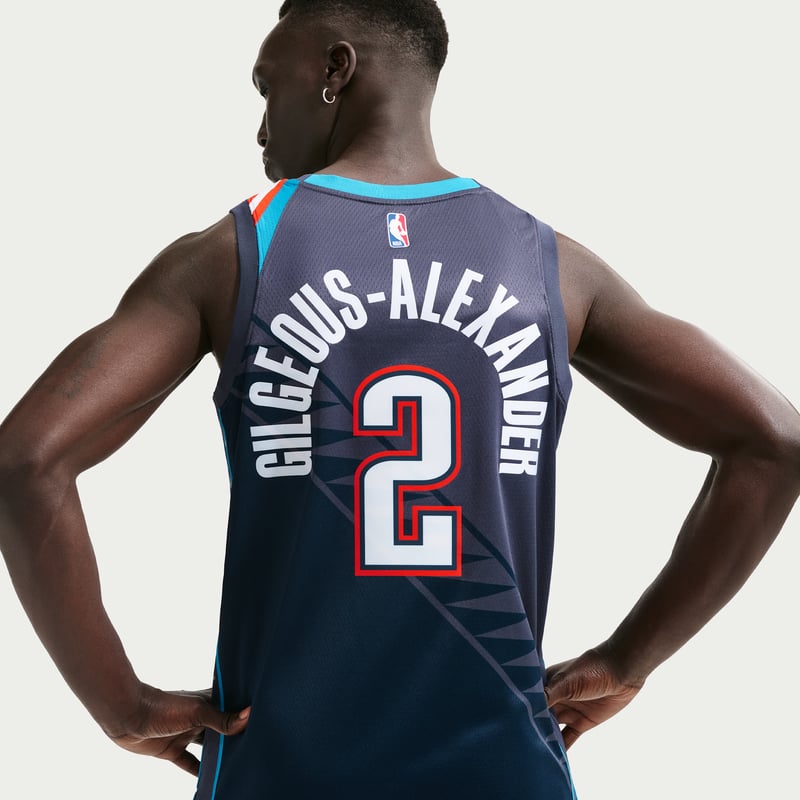 Nike Oklahoma City Thunder City Edition NBA Swingman Shai Gilgeous-Alexander HM5990-437 05