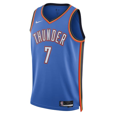 Nike Oklahoma City Thunder Icon Edition Dri-FIT NBA Swingman Chet Holmgren DN2016-406
