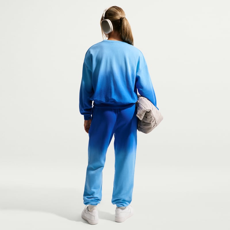 Nike Studio Fleece Loose Bukse "Football Blue & Game Royal" | Barn | | 04 | SPORTSHOWROOM